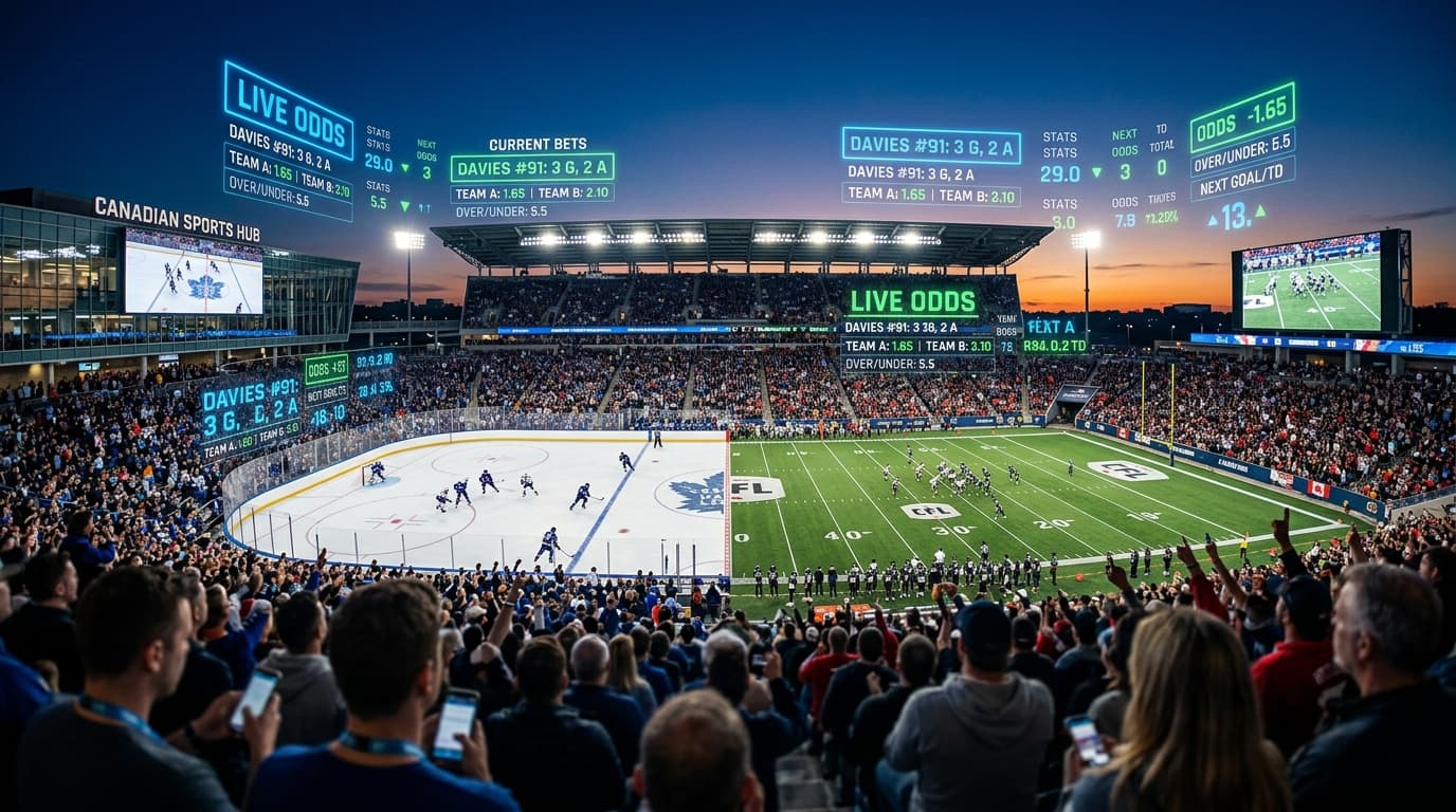 Canadian Sports Betting Soars: NHL, CFL Fuel Billion-Dollar Market Growth