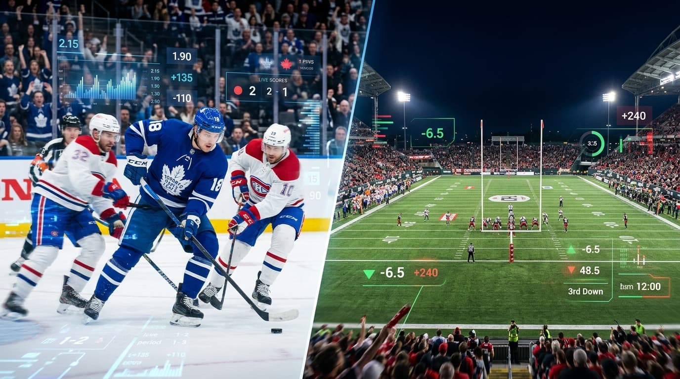 Canadian Sports Betting Soars: NHL, CFL & Major Leagues Drive Market Growth