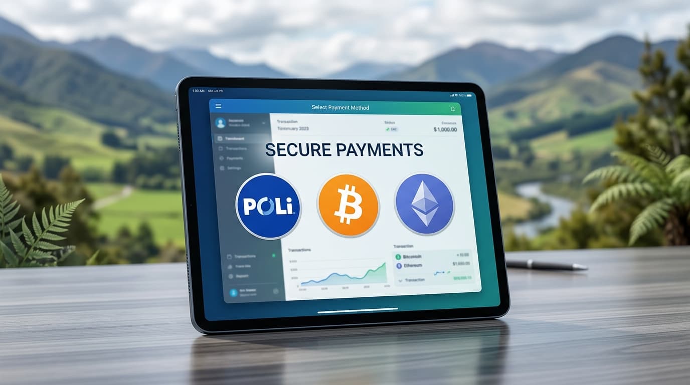NZ Online Casinos: POLi's Future & Crypto's Rise in 2026 Payments