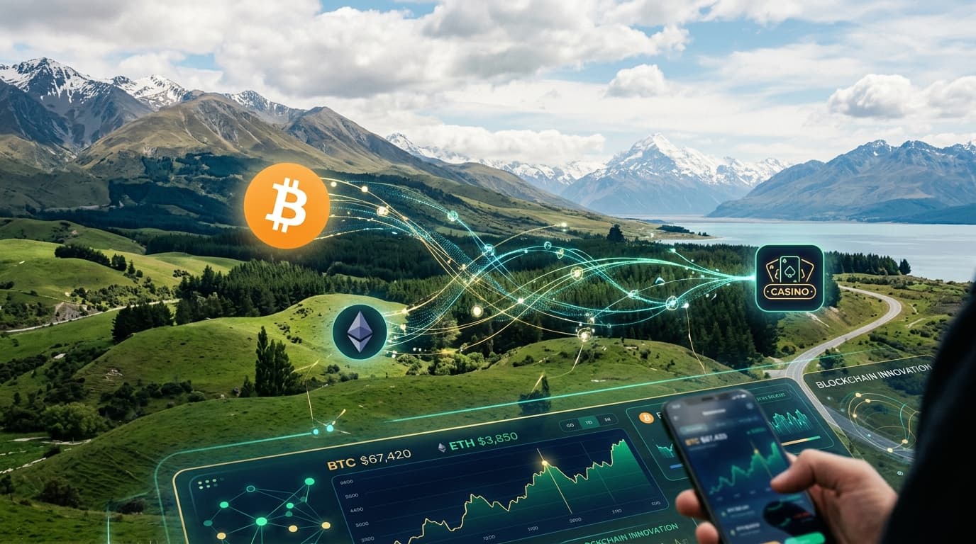 NZ Players Drive Crypto Surge: Bitcoin & Ethereum Dominate Casino Deposits