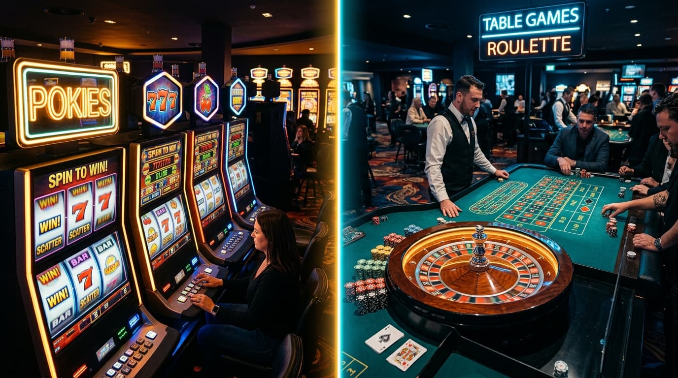 Pokies vs Table Games: Which Has Better Odds?