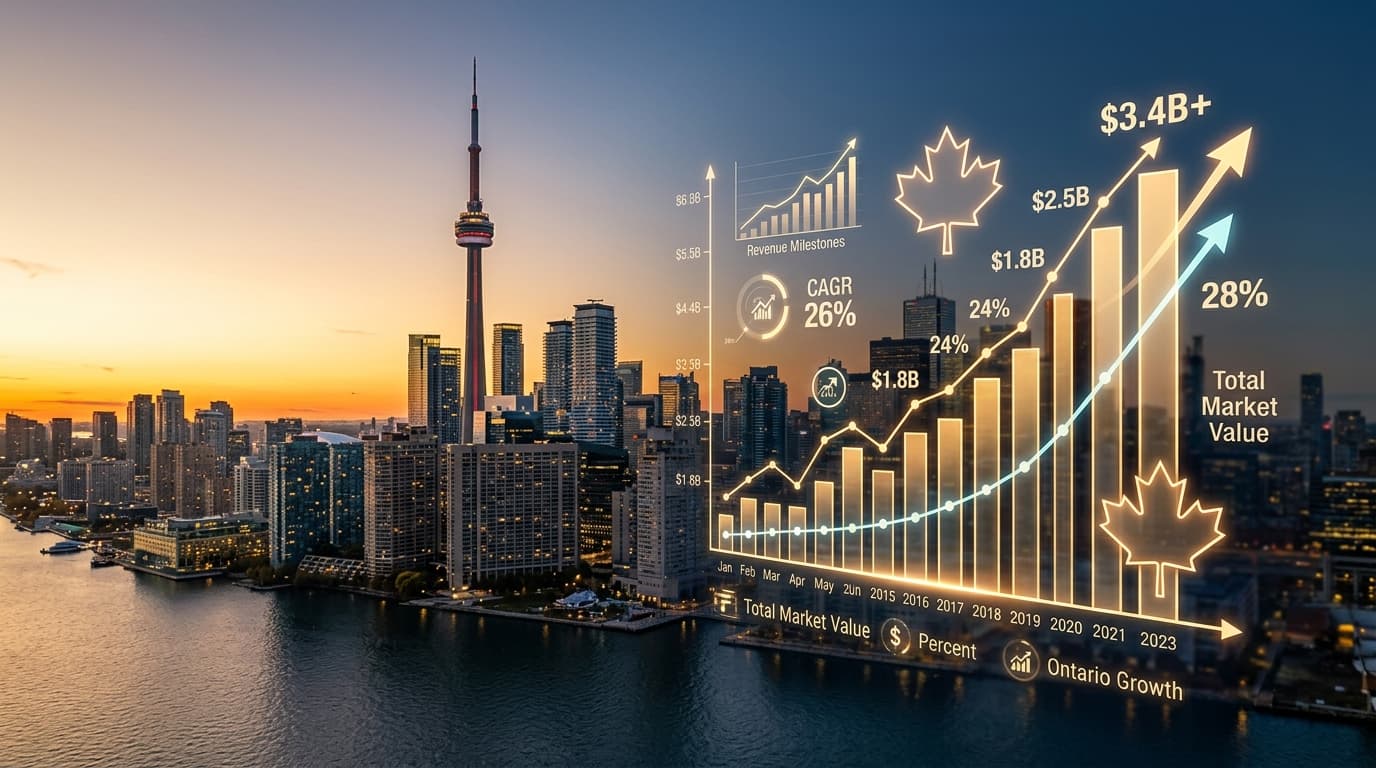 Ontario iGaming Market Hits $2B Milestone as New Operators Join the Fray