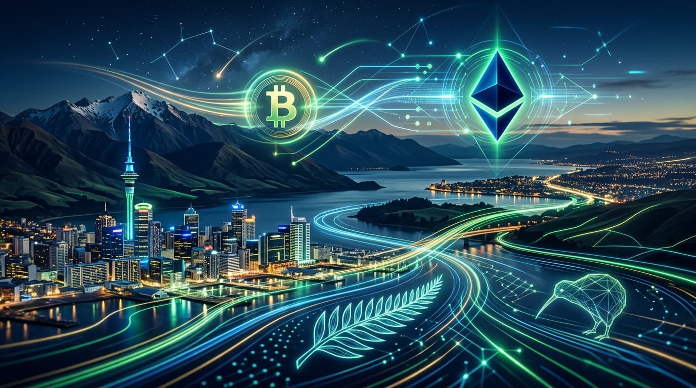 Kiwis Embrace Crypto: Bitcoin & Ethereum Dominate NZ Online Casino Deposits